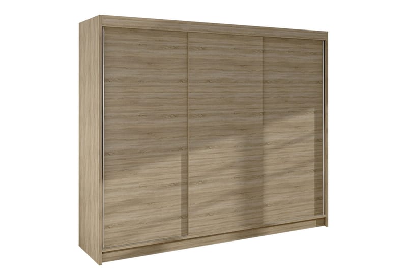 Cyria Garderobe 200x215 cm - Beige - Oppbevaring - Klesoppbevaring - Garderober & garderobesystem