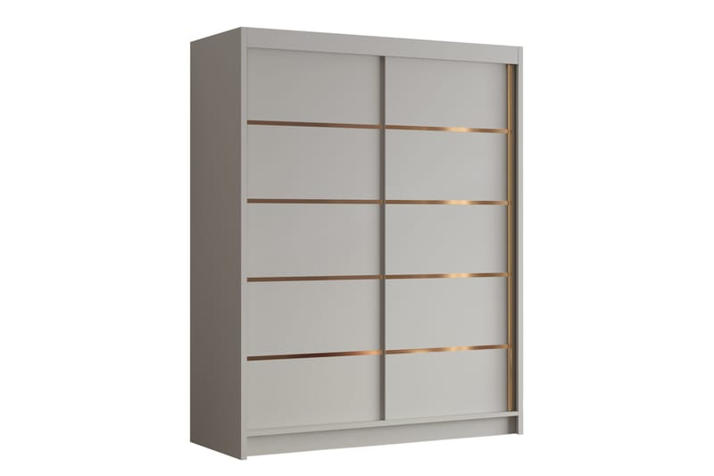 Emet Garderobe 150x200 cm - Beige - Oppbevaring - Klesoppbevaring - Garderober & garderobesystem