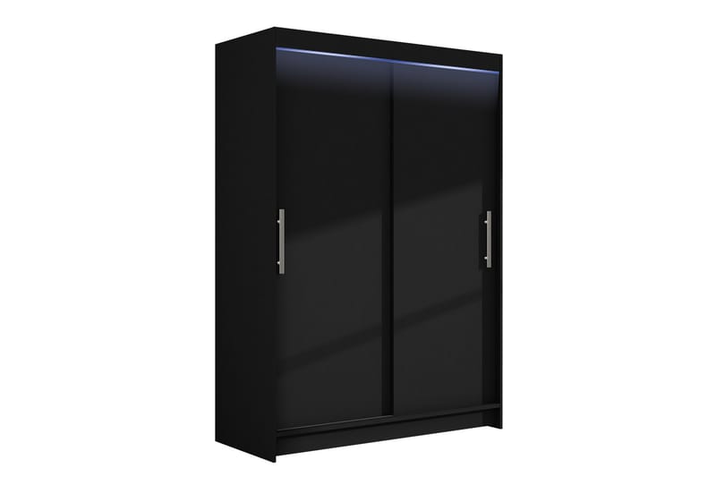 Estella Garderobe 120x200 cm - Svart - Oppbevaring - Klesoppbevaring - Garderober & garderobesystem