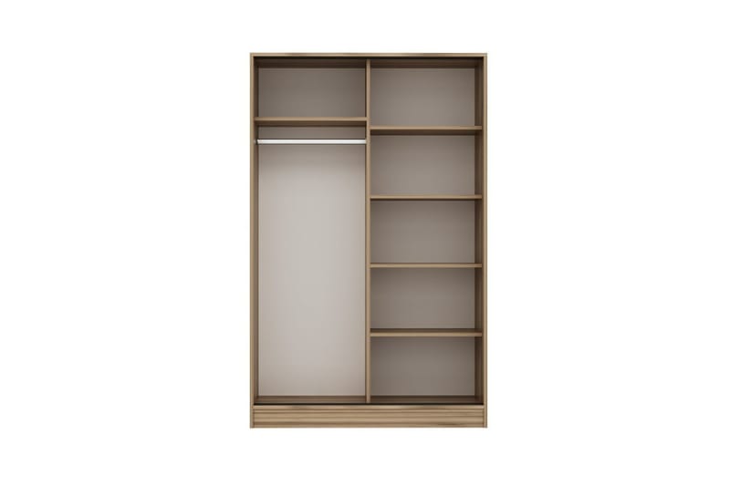 Fruitland Garderobe 120 cm - Hvit/Brun - Oppbevaring - Klesoppbevaring - Garderober & garderobesystem