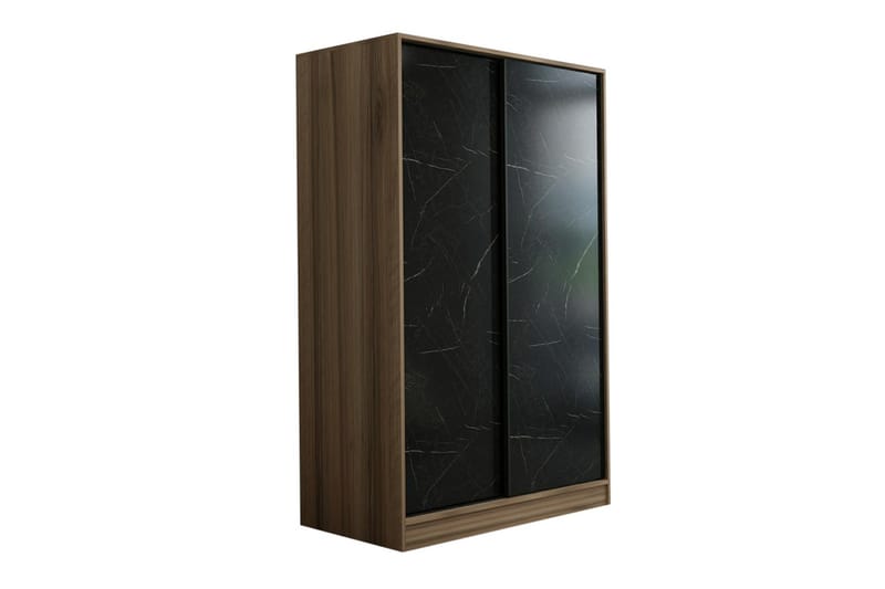 Fruitland Garderobe 120 cm - Svart/Brun - Oppbevaring - Klesoppbevaring - Garderober & garderobesystem