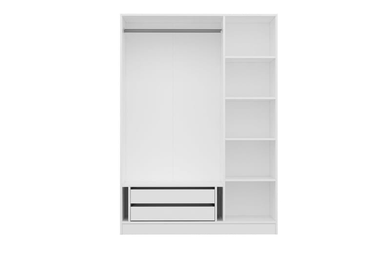 Fruitland Garderobe 135 cm - Beige - Oppbevaring - Klesoppbevaring - Garderober & garderobesystem