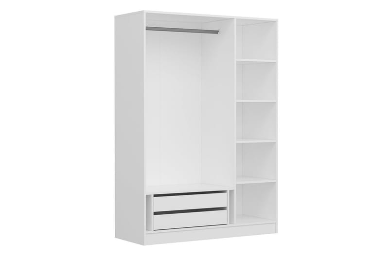 Fruitland Garderobe 135 cm - Beige - Oppbevaring - Klesoppbevaring - Garderober & garderobesystem