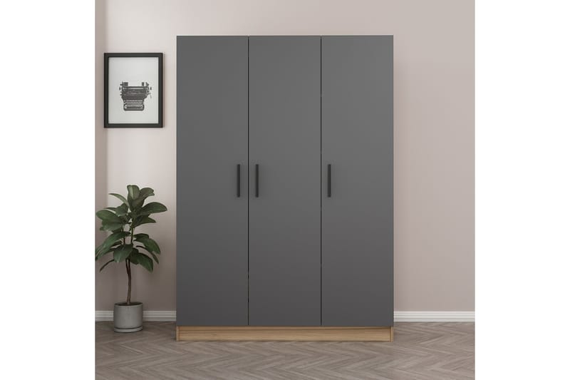 Fruitland Garderobe 135 cm - Brun - Oppbevaring - Klesoppbevaring - Garderober & garderobesystem