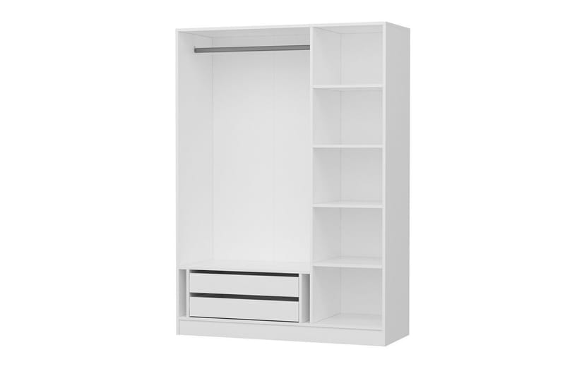 Fruitland Garderobe 135 cm - Cream - Oppbevaring - Klesoppbevaring - Garderober & garderobesystem