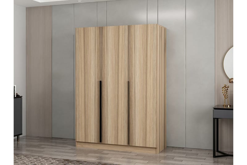 Fruitland Garderobe 135 cm - Eik - Oppbevaring - Klesoppbevaring - Garderober & garderobesystem