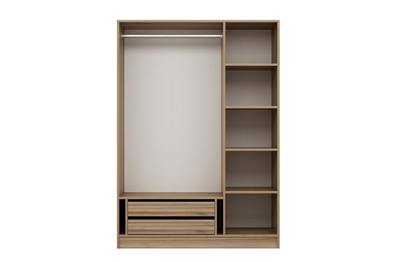 Fruitland Garderobe 135 cm - Eik - Oppbevaring - Klesoppbevaring - Garderober & garderobesystem