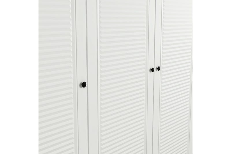 Fruitland Garderobe 135 cm - Hvit - Oppbevaring - Klesoppbevaring - Garderober & garderobesystem