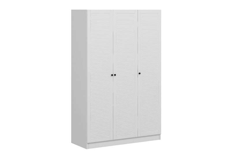 Fruitland Garderobe 135 cm - Hvit - Oppbevaring - Klesoppbevaring - Garderober & garderobesystem