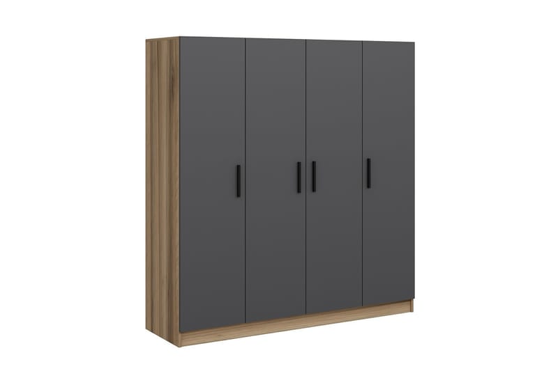 Fruitland Garderobe 180 cm - Antrasitt - Oppbevaring - Klesoppbevaring - Garderober & garderobesystem