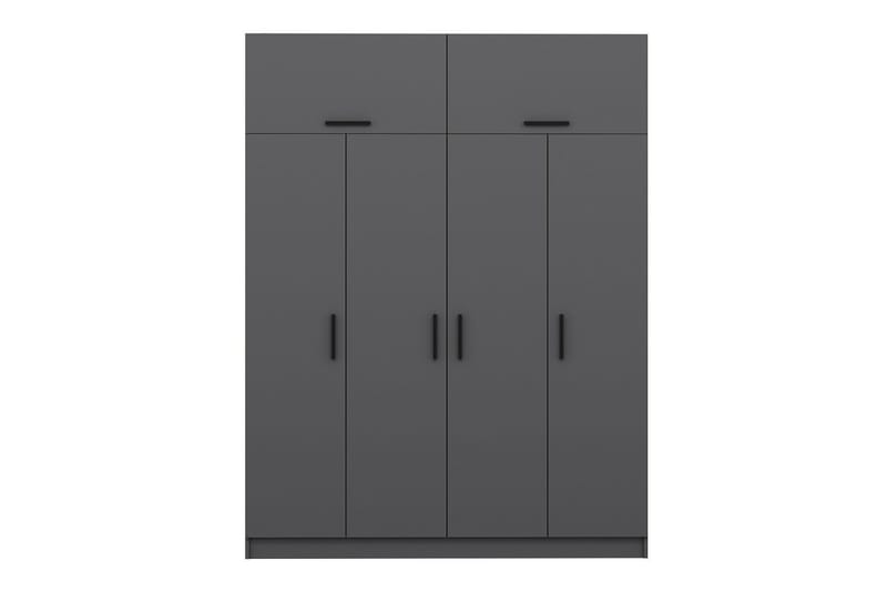 Fruitland Garderobe 180 cm - Antrasitt - Oppbevaring - Klesoppbevaring - Garderober & garderobesystem