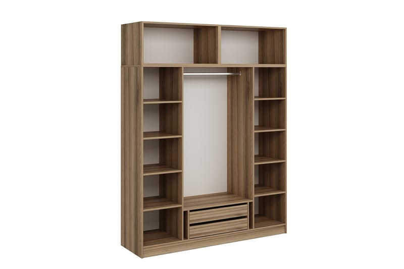 Fruitland Garderobe 180 cm - Antrasitt - Oppbevaring - Klesoppbevaring - Garderober & garderobesystem