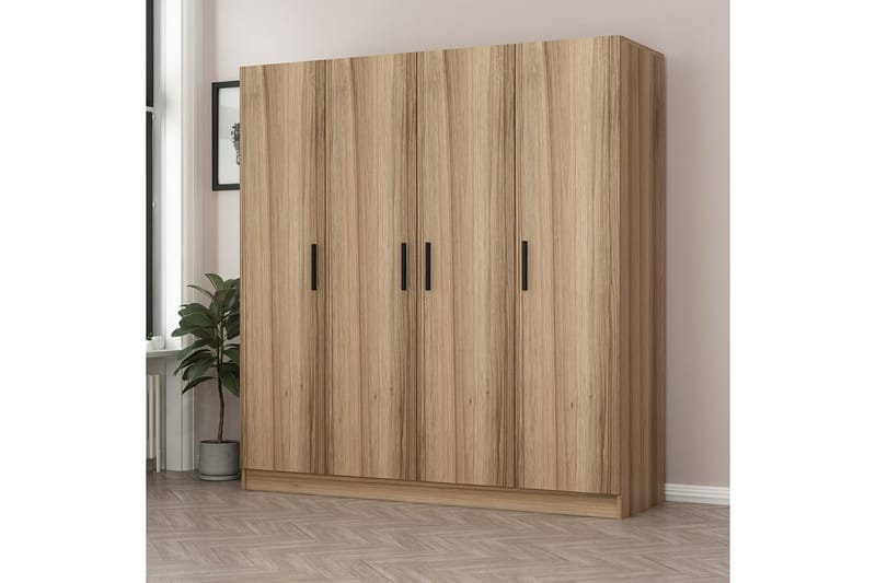 Fruitland Garderobe 180 cm - Brun - Oppbevaring - Klesoppbevaring - Garderober & garderobesystem