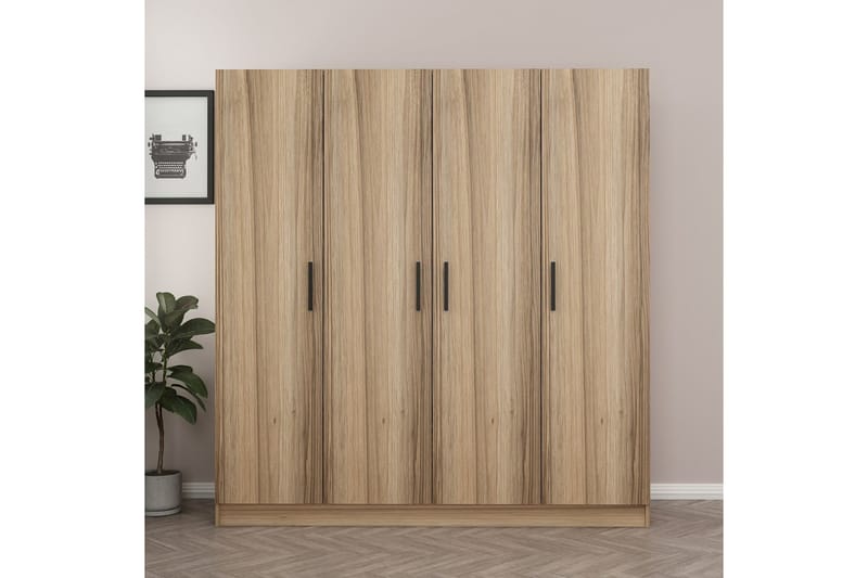 Fruitland Garderobe 180 cm - Brun - Oppbevaring - Klesoppbevaring - Garderober & garderobesystem