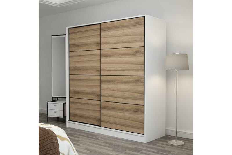 Fruitland Garderobe 180 cm - Brun - Oppbevaring - Klesoppbevaring - Garderober & garderobesystem