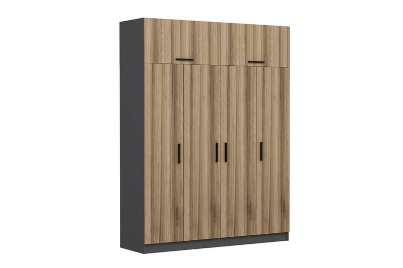 Fruitland Garderobe 180 cm - Brun - Oppbevaring - Klesoppbevaring - Garderober & garderobesystem