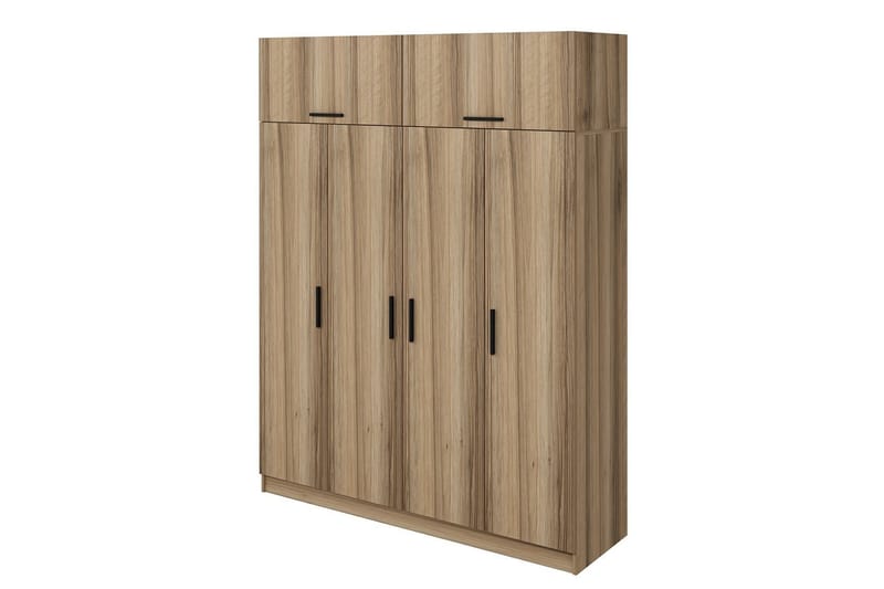 Fruitland Garderobe 180 cm - Brun - Oppbevaring - Klesoppbevaring - Garderober & garderobesystem