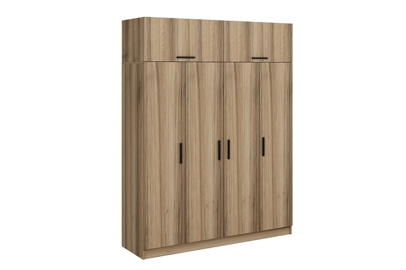 Fruitland Garderobe 180 cm - Brun - Oppbevaring - Klesoppbevaring - Garderober & garderobesystem