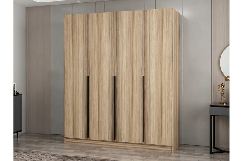 Fruitland Garderobe 180 cm - Eik - Oppbevaring - Klesoppbevaring - Garderober & garderobesystem