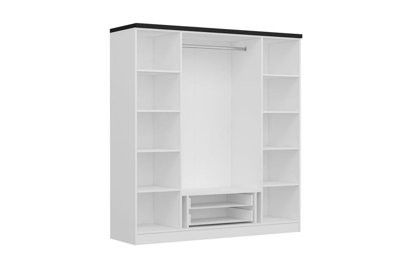 Fruitland Garderobe 180 cm - Hvit - Oppbevaring - Klesoppbevaring - Garderober & garderobesystem