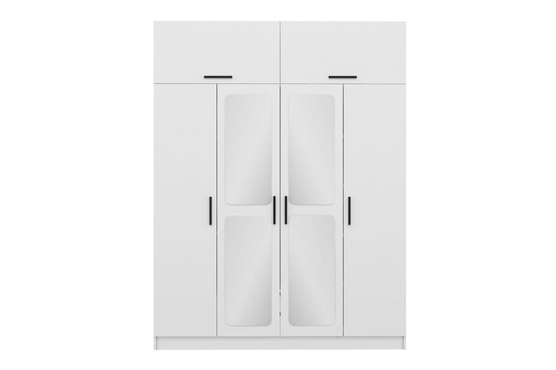 Fruitland Garderobe 180 cm - Hvit - Oppbevaring - Klesoppbevaring - Garderober & garderobesystem