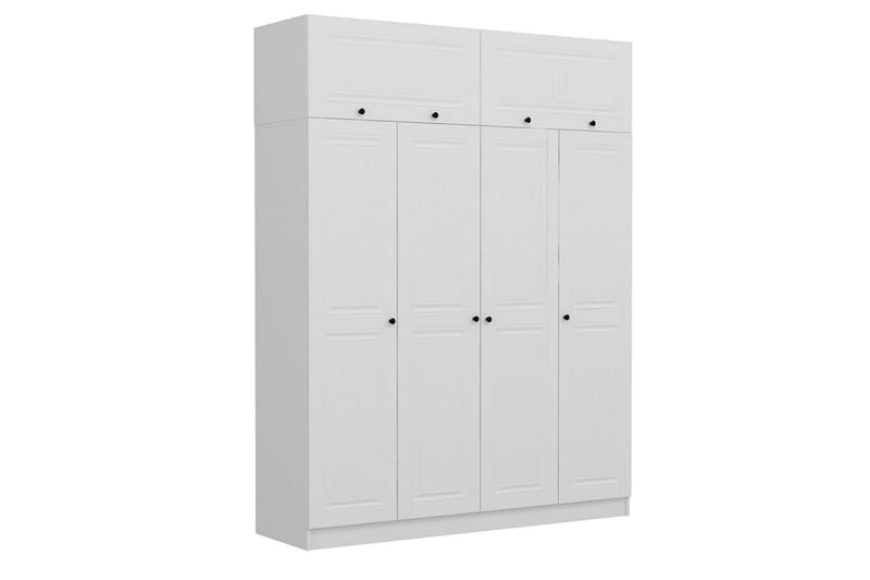 Fruitland Garderobe 180 cm - Hvit - Oppbevaring - Klesoppbevaring - Garderober & garderobesystem