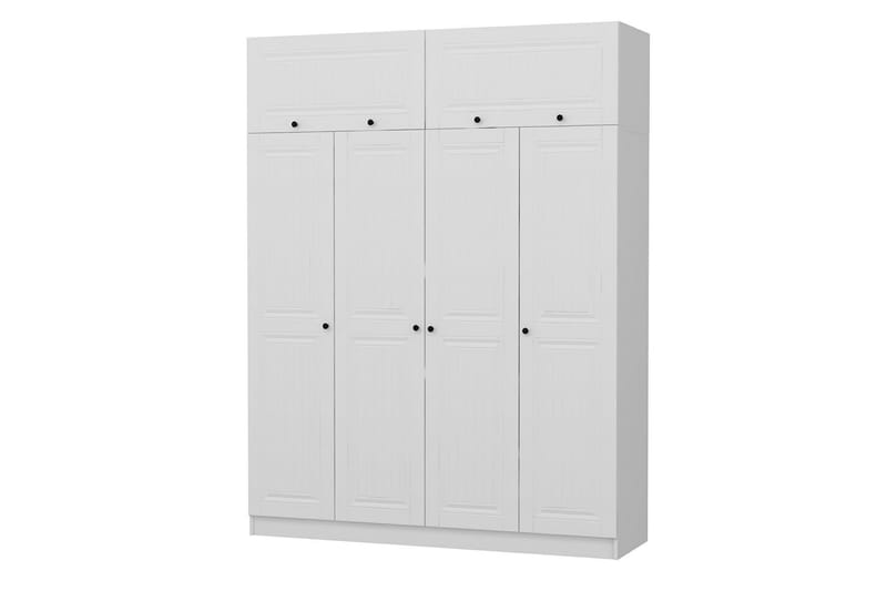 Fruitland Garderobe 180 cm - Hvit - Oppbevaring - Klesoppbevaring - Garderober & garderobesystem