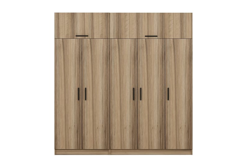 Fruitland Garderobe 225 cm - Brun - Oppbevaring - Klesoppbevaring - Garderober & garderobesystem