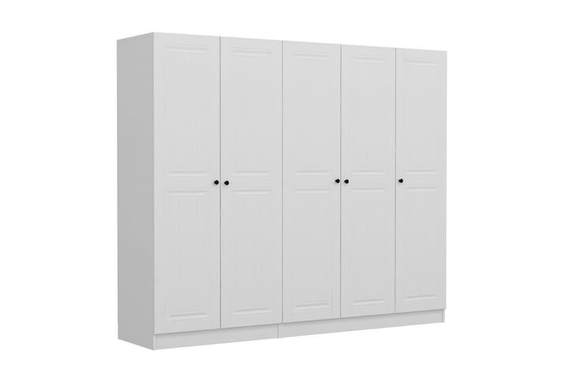 Fruitland Garderobe 225 cm - Hvit - Oppbevaring - Klesoppbevaring - Garderober & garderobesystem