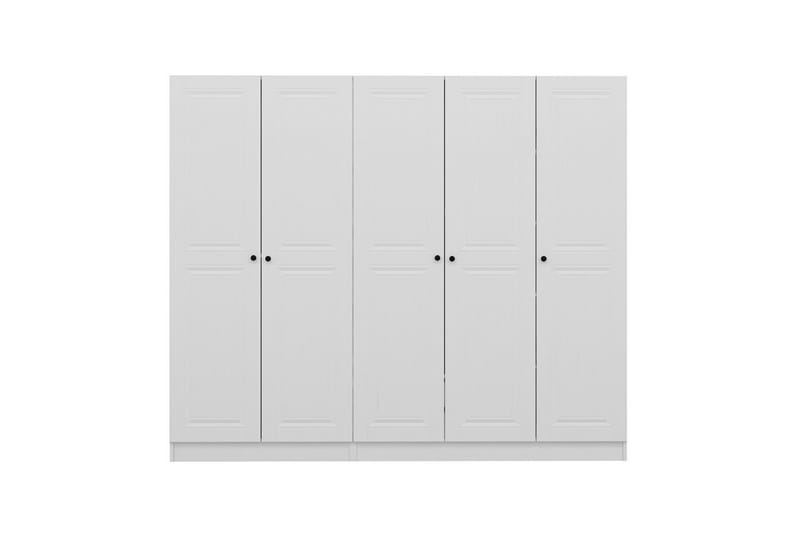 Fruitland Garderobe 225 cm - Hvit - Oppbevaring - Klesoppbevaring - Garderober & garderobesystem