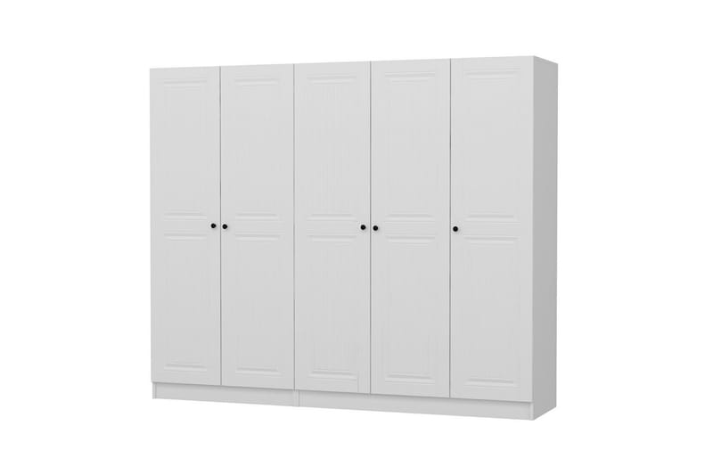 Fruitland Garderobe 225 cm - Hvit - Oppbevaring - Klesoppbevaring - Garderober & garderobesystem