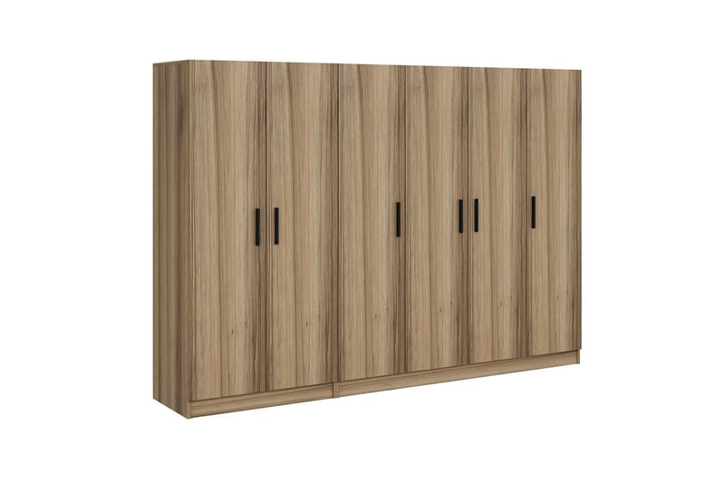 Fruitland Garderobe 270 cm - Brun - Oppbevaring - Klesoppbevaring - Garderober & garderobesystem