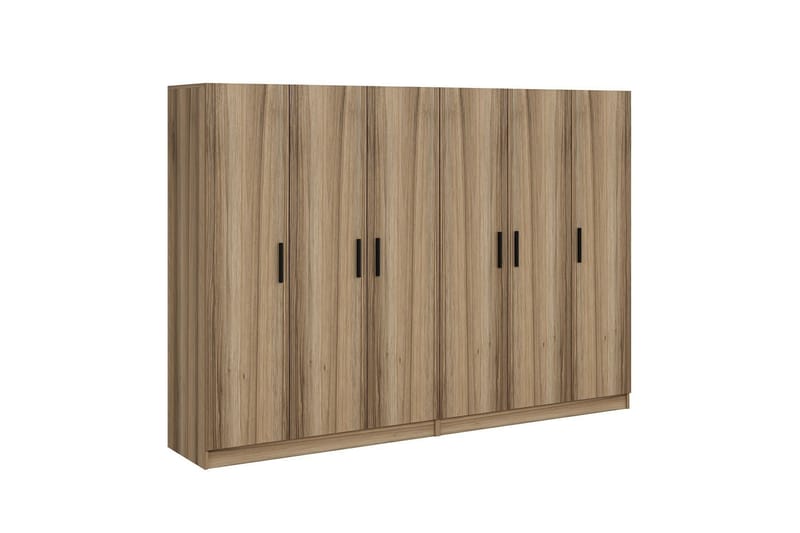 Fruitland Garderobe 270 cm - Brun - Oppbevaring - Klesoppbevaring - Garderober & garderobesystem