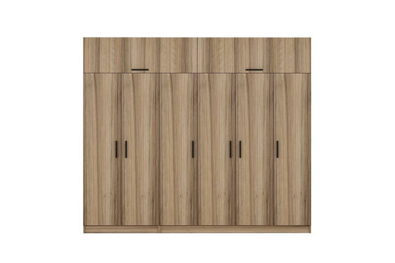 Fruitland Garderobe 270 cm - Brun - Oppbevaring - Klesoppbevaring - Garderober & garderobesystem