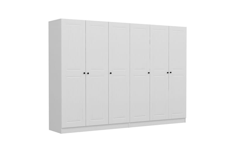 Fruitland Garderobe 270 cm - Hvit - Oppbevaring - Klesoppbevaring - Garderober & garderobesystem