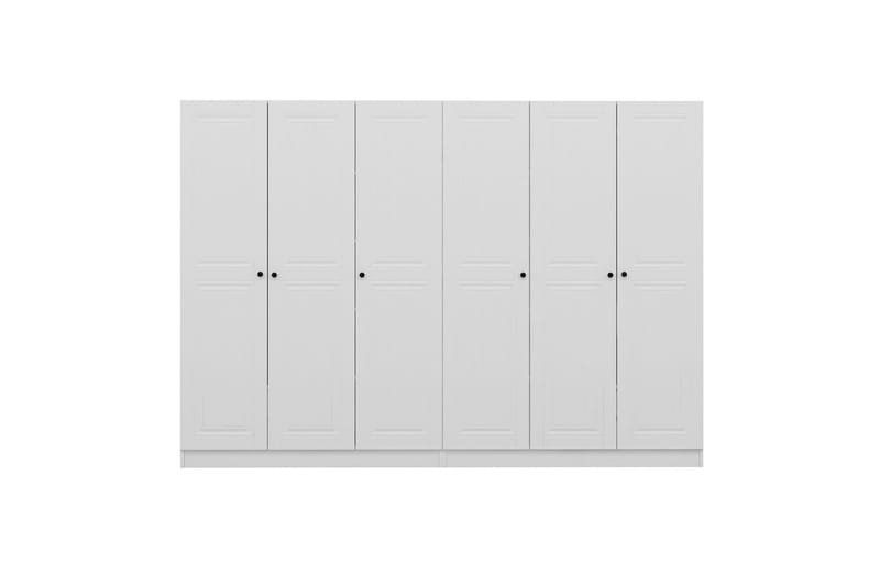 Fruitland Garderobe 270 cm - Hvit - Oppbevaring - Klesoppbevaring - Garderober & garderobesystem