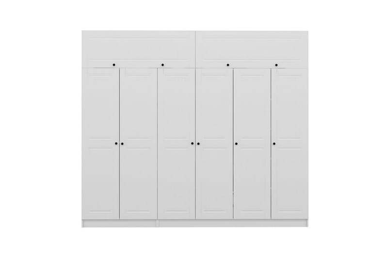 Fruitland Garderobe 270 cm - Hvit - Oppbevaring - Klesoppbevaring - Garderober & garderobesystem