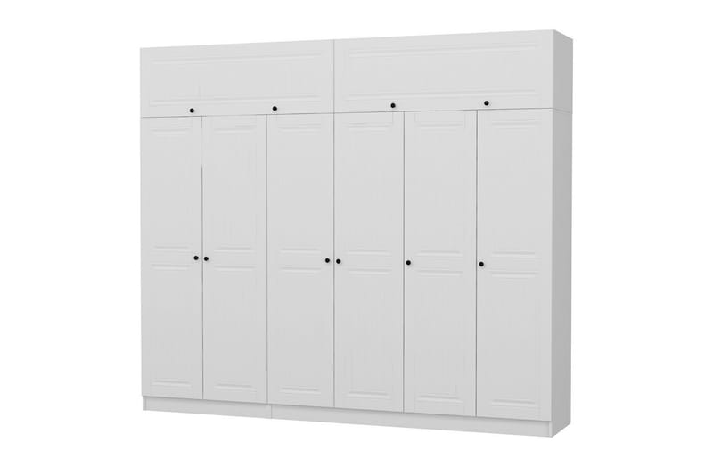 Fruitland Garderobe 270 cm - Hvit - Oppbevaring - Klesoppbevaring - Garderober & garderobesystem