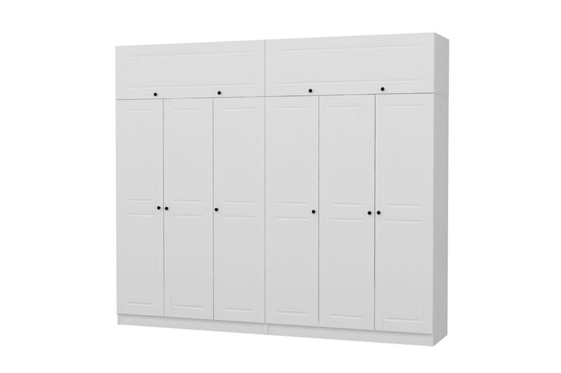 Fruitland Garderobe 270 cm - Hvit - Oppbevaring - Klesoppbevaring - Garderober & garderobesystem