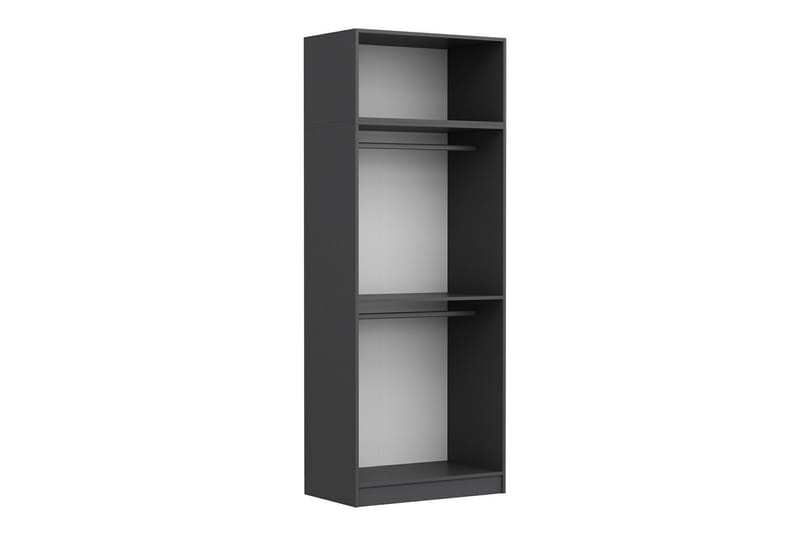 Fruitland Garderobe 90 cm - Antrasitt - Oppbevaring - Klesoppbevaring - Garderober & garderobesystem