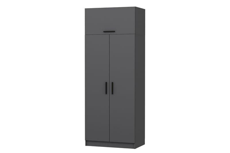 Fruitland Garderobe 90 cm - Antrasitt - Oppbevaring - Klesoppbevaring - Garderober & garderobesystem