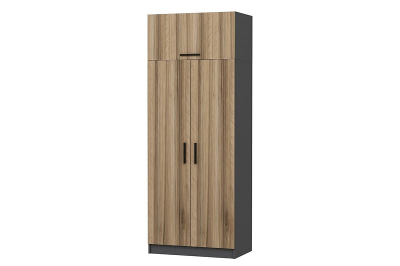 Fruitland Garderobe 90 cm - Antrasitt - Oppbevaring - Klesoppbevaring - Garderober & garderobesystem