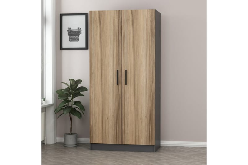 Fruitland Garderobe 90 cm - Eik - Oppbevaring - Klesoppbevaring - Garderober & garderobesystem