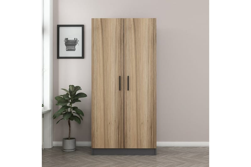 Fruitland Garderobe 90 cm - Eik - Oppbevaring - Klesoppbevaring - Garderober & garderobesystem