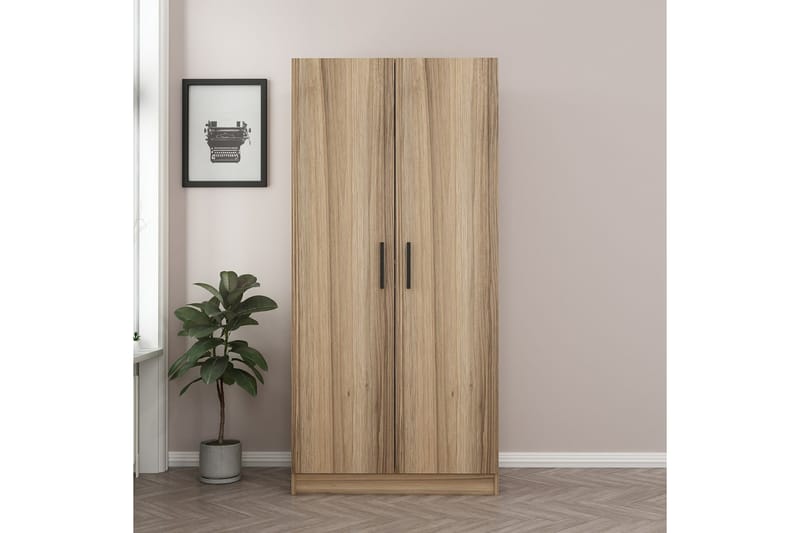 Fruitland Garderobe 90 cm - Eik - Oppbevaring - Klesoppbevaring - Garderober & garderobesystem