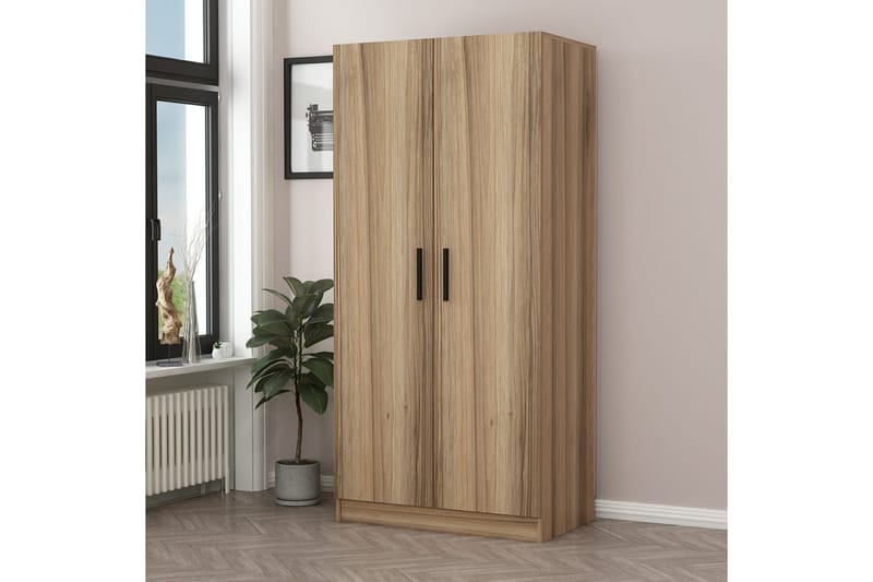 Fruitland Garderobe 90 cm - Eik - Oppbevaring - Klesoppbevaring - Garderober & garderobesystem