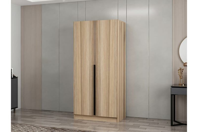 Fruitland Garderobe 90 cm - Eik - Oppbevaring - Klesoppbevaring - Garderober & garderobesystem