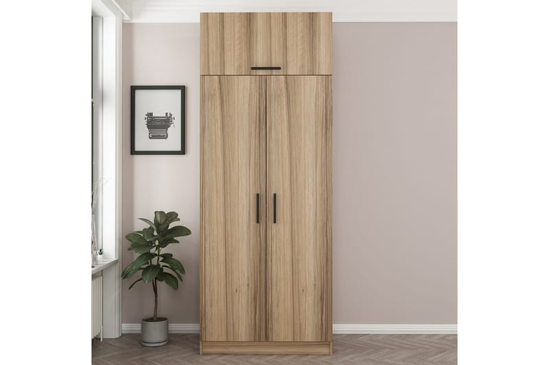 Fruitland Garderobe 90 cm - Eik - Oppbevaring - Klesoppbevaring - Garderober & garderobesystem