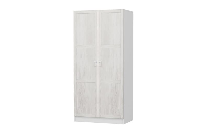 Fruitland Garderobe 90 cm - Hvit - Oppbevaring - Klesoppbevaring - Garderober & garderobesystem