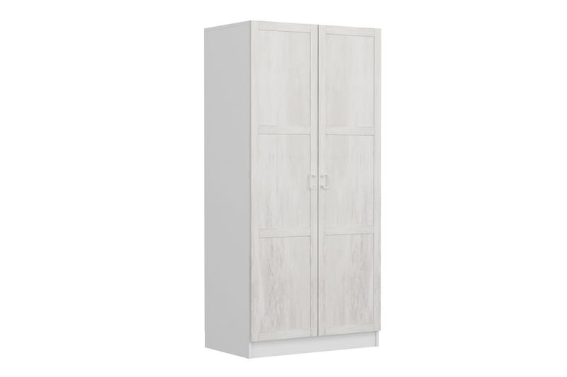 Fruitland Garderobe 90 cm - Hvit - Oppbevaring - Klesoppbevaring - Garderober & garderobesystem